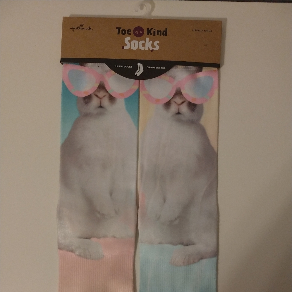Bunny crew socks